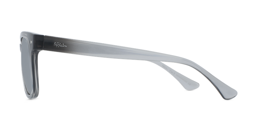 LUNETTES DE SOLEIL TOBY blanc/gris - Vue de face