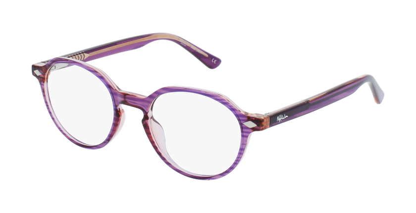 Lunettes de vue enfant MAGIC JAMY violet/rose - Vue de face