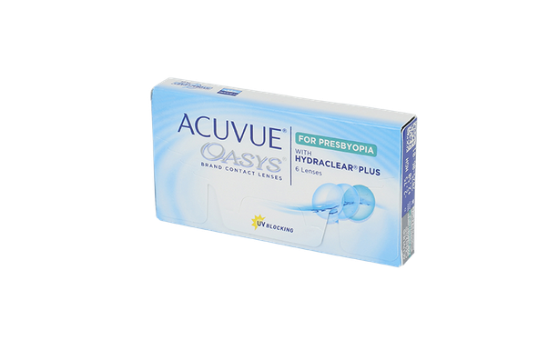 Lentilles de contact Acuvue® Oasys® for Presbyopia - Vue de face