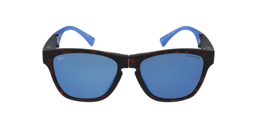 LUNETTES DE SOLEIL homme GEANT écaille/bleuVue de face