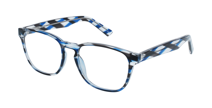 Lunettes de vue homme RZERO 29 bleu - Vue de face