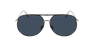 Lunettes de soleil femme DIORBYDIOR noir/dorée