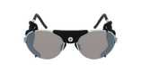 LUNETTES DE SOLEIL J020-CHAM argenté - Vue de face