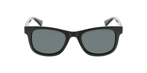 LUNETTES DE SOLEIL enfant PLD 8009/N/NEW noir Vue de face