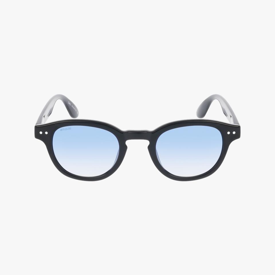 Lunettes de soleil YUMA noir - Vue de face