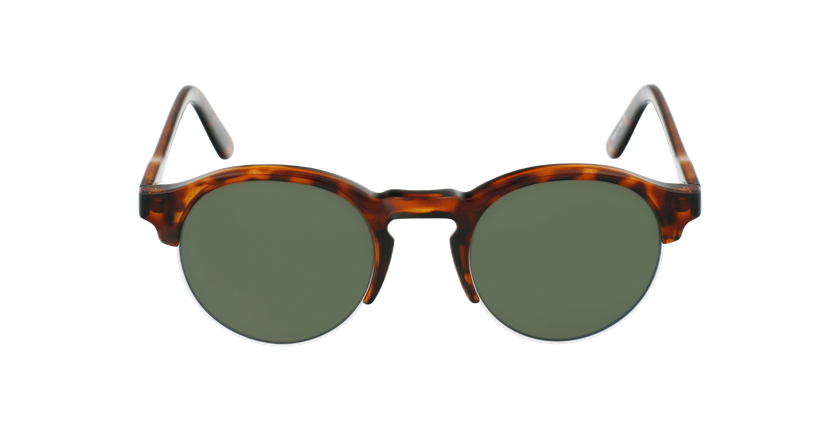 LUNETTES DE SOLEIL femme MINOAKA écaille - Vue de face