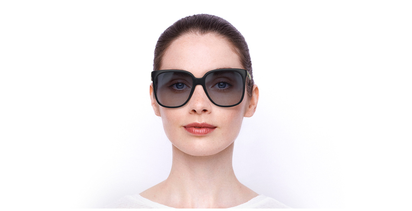 LUNETTES DE SOLEIL femme VB641S noir - Vue de face