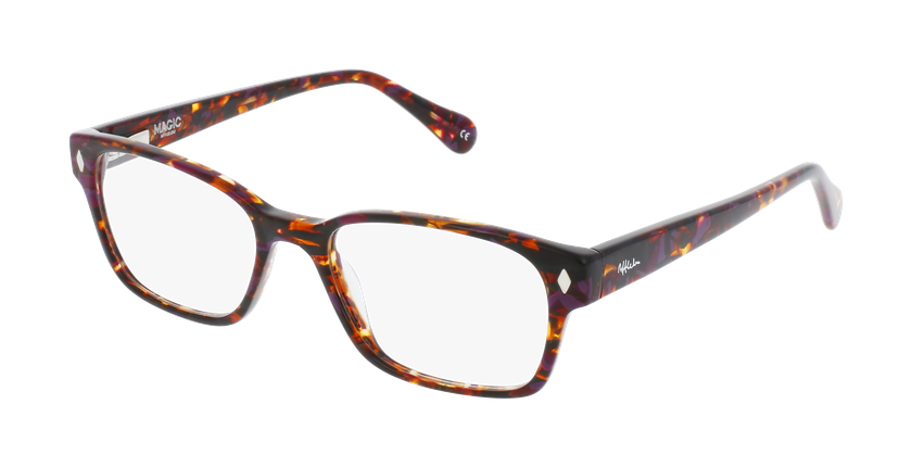 LUNETTES DE VUE femme MAGIC 146 écaille/violet - Vue de face