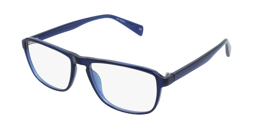 Lunettes de vue homme RZERO11 bleu - Vue de 3/4