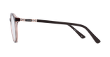 Lunettes de vue femme MAGIC257 marron/rose - Vue de face
