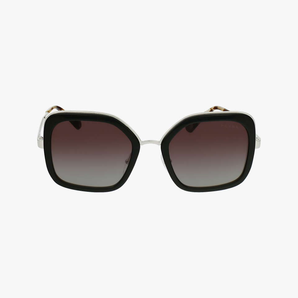 Lunettes de soleil femme CATWALK noir/beige - Vue de face