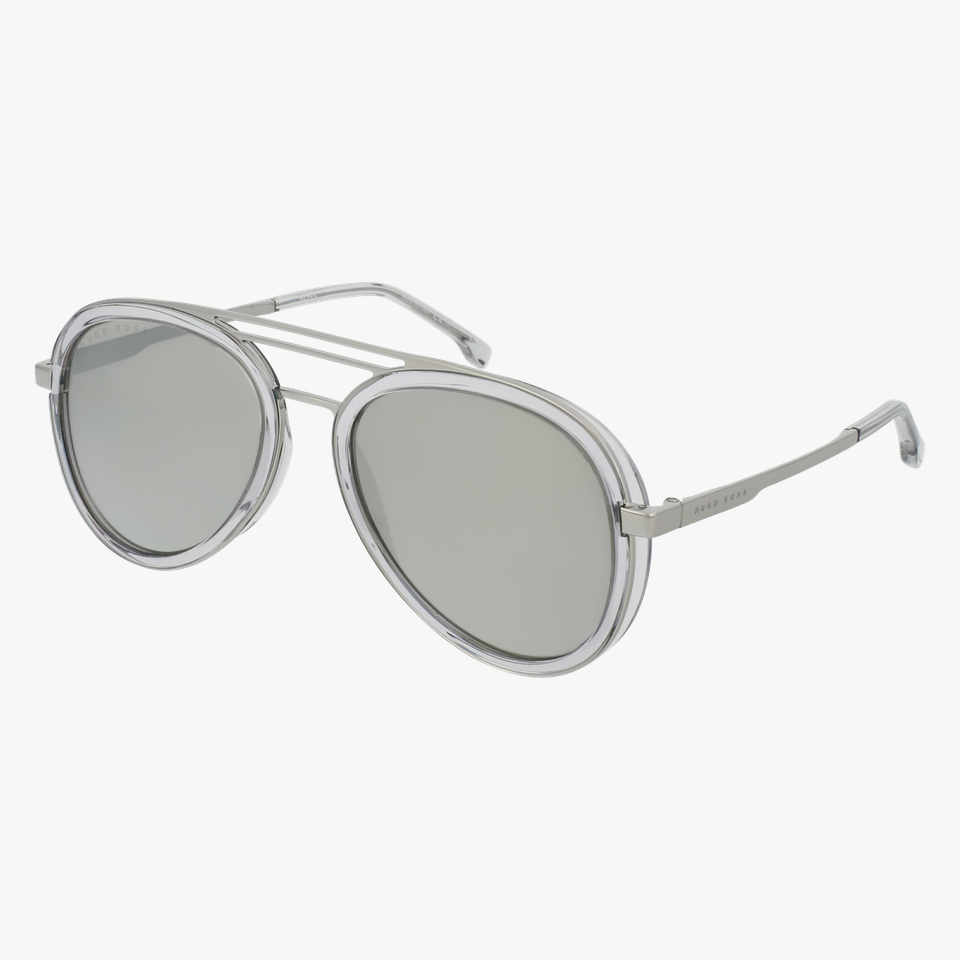 Lunettes de soleil homme 1254S gris/gris - Vue de face