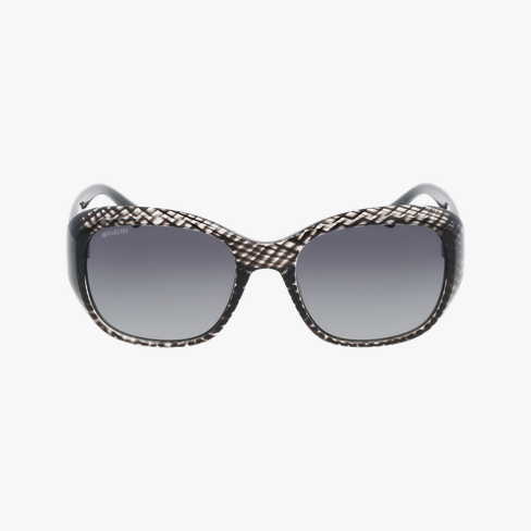 Lunettes de soleil femme COLETA noir Vue de face