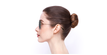 LUNETTES DE SOLEIL femme DIORSTELLAIRE6 doré - Vue de côté