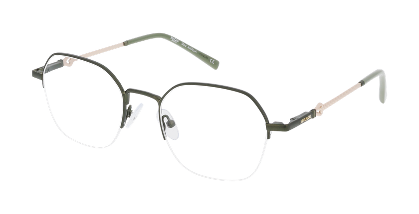 Lunettes de vue femme AMALIA jaune - Vue de face