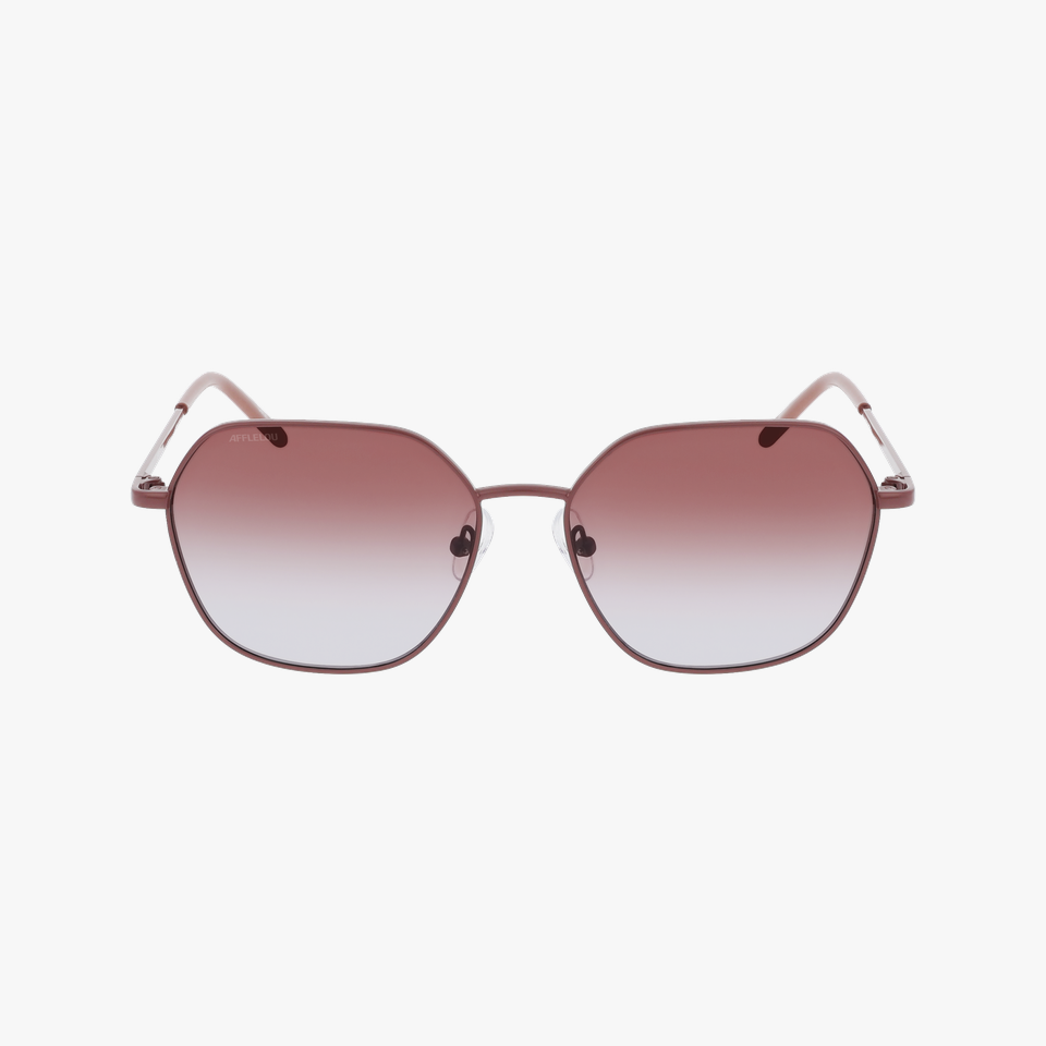 Lunettes de soleil femme LEYA marron - Vue de face