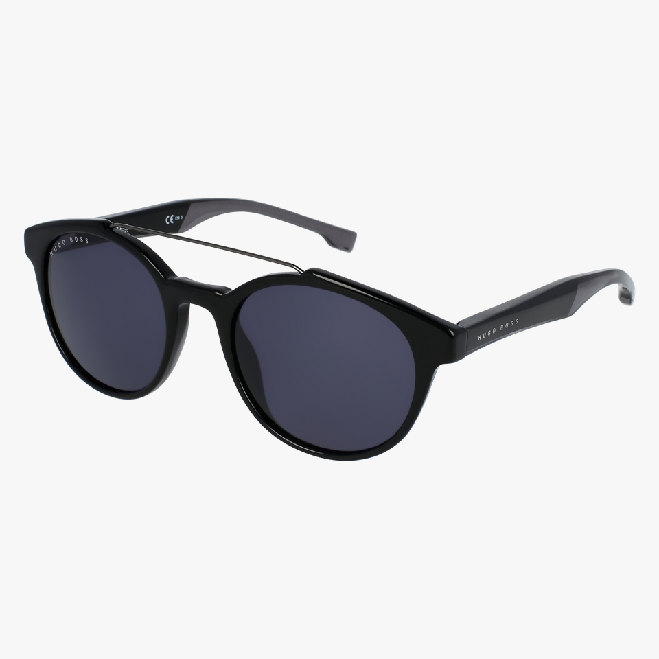 Lunettes de soleil homme 1051/S noir/bleu - Vue de 3/4