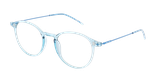 Lunettes de vue femme MAGIC 348 bleu - Vue de face