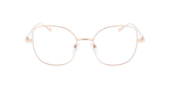 Lunettes de vue femme MAGIC312 rose mat - Vue de face