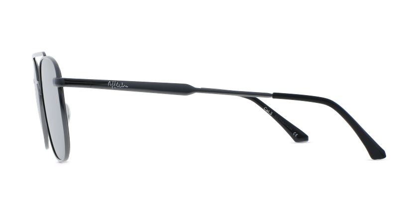 LUNETTES DE SOLEIL homme LORENTO noir/gris - Vue de face