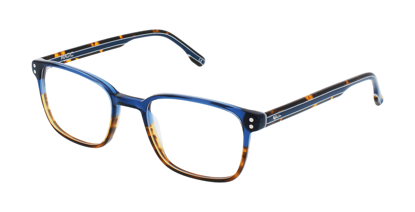 LUNETTES DE VUE homme MAGIC210 bleu - Vue de face