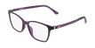 LUNETTES DE VUE femme MAGIC 60 violet - vue de 3/4