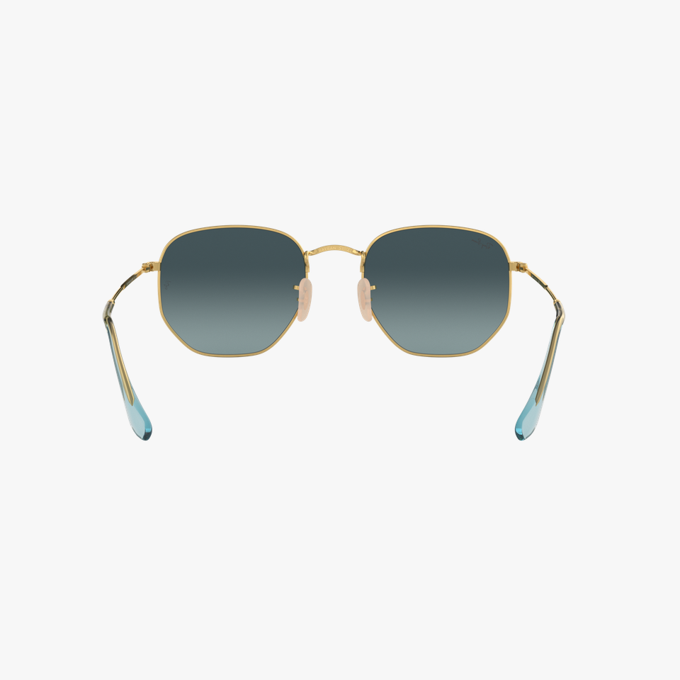 Lunettes de soleil 0RB3548N dorée - Vue de face