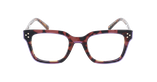 Lunettes de vue femme CARACTÈRES EXPRESSIVE violet - Vue de face