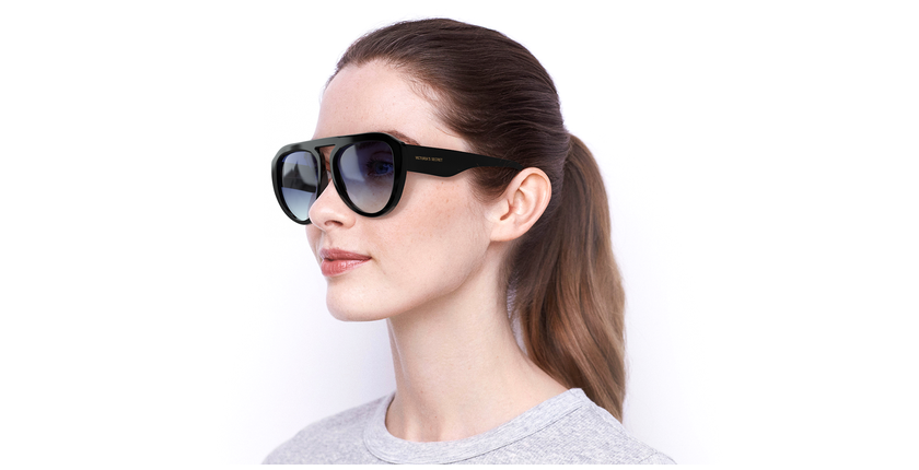 LUNETTES DE SOLEIL femme VS0021 noir - vue de 3/4