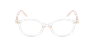 Lunettes de vue enfant ISALINE rose/dorée