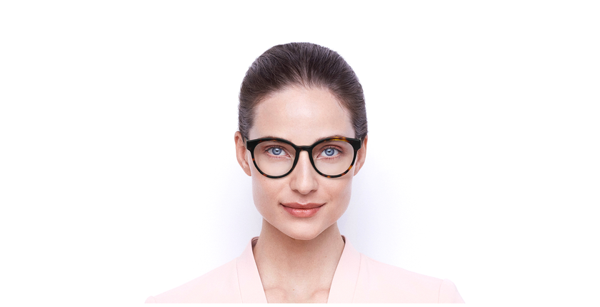 Lunettes de vue femme GU2909 écaille - Vue de face