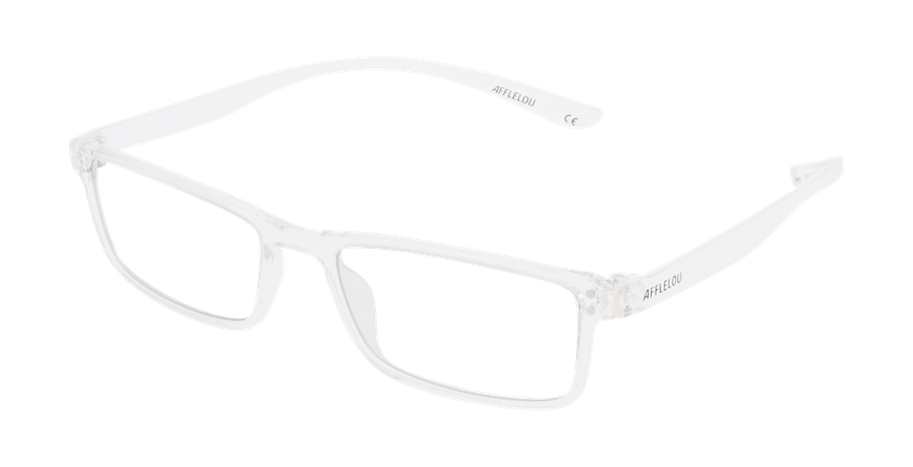 Lunettes de vue FORTY MAGIC M4UCR01 blanc - Vue de face