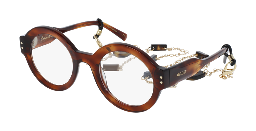 LUNETTES DE VUE femme PERSPICACE écaille - Vue de face