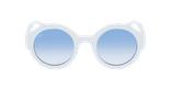 LUNETTES DE SOLEIL femme JOSEFA blanc - Vue de face