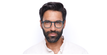 LUNETTES DE VUE homme MAGIC 125 CARBONE bleu/bleu / noir - Vue de face