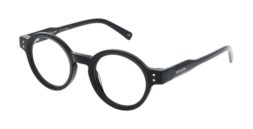 Lunettes de vue femme CARACTÈRES POÉTIQUE noir - Vue de face