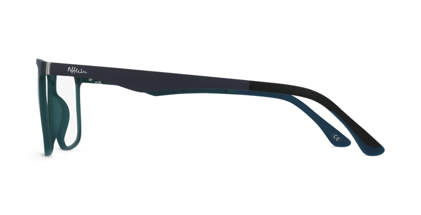 LUNETTES DE VUE homme MAGIC 38 bleu/vert - Vue de côté