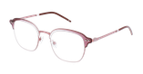 Lunettes de vue femme MAGIC 200 rose/dorée - Vue de face