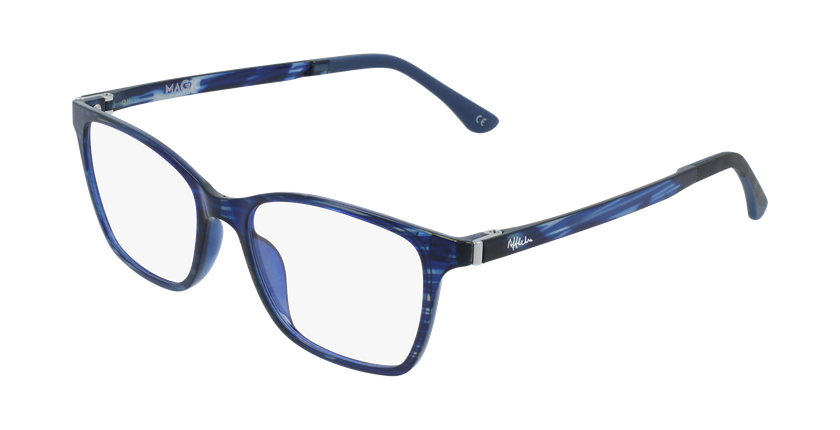 LUNETTES DE VUE femme MAGIC 60 bleu/violet - vue de 3/4