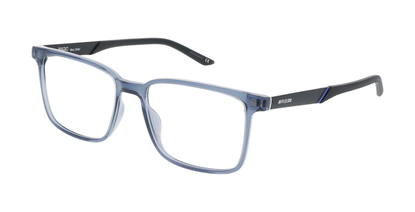 Lunettes de vue homme ENKI bleu marine/noir - Vue de face