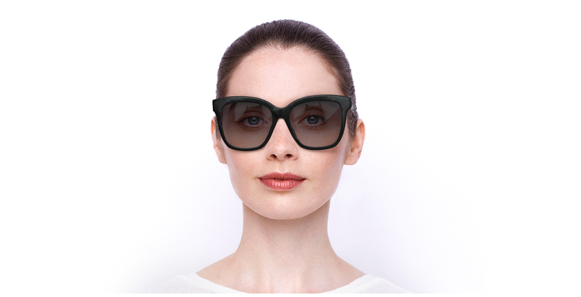 LUNETTES DE SOLEIL femme SK0366 noir - Vue de face