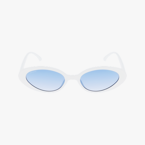 Lunettes de soleil femme INDIA blanc