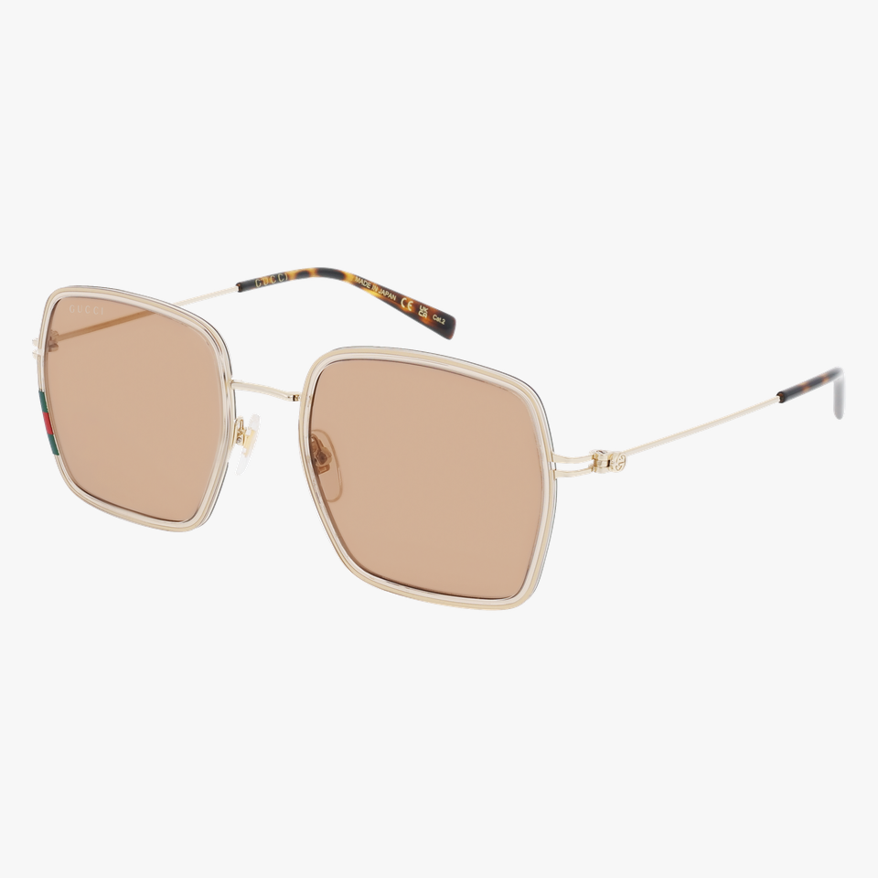 Lunettes de soleil femme MAGIC 317 beige - Vue de face