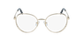 Lunettes de vue femme GU2700 dorée/noir