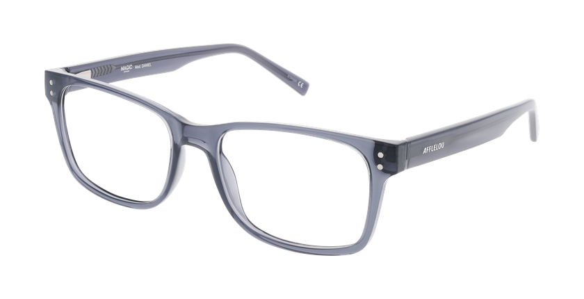 Lunettes de vue homme DANIEL gris/gris - Vue de face