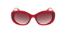 Lunettes de soleil femme GRAZIA rouge