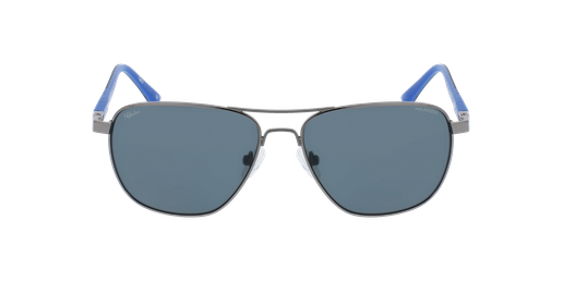LUNETTES DE SOLEIL homme SPARK POLARIZED gris/noirVue de face