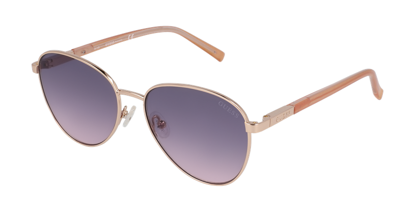 LUNETTES DE SOLEIL femme GU3041 rose - Vue de face