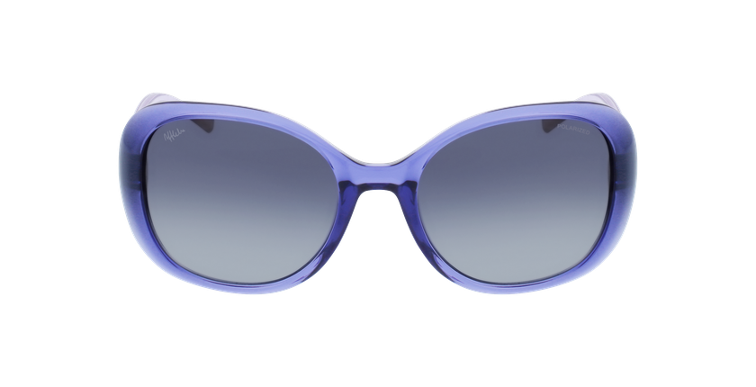 LUNETTES DE SOLEIL femme FLORES POLARIZED violet - Vue de face