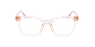 Lunettes de vue femme RZERO 32 rose/dorée